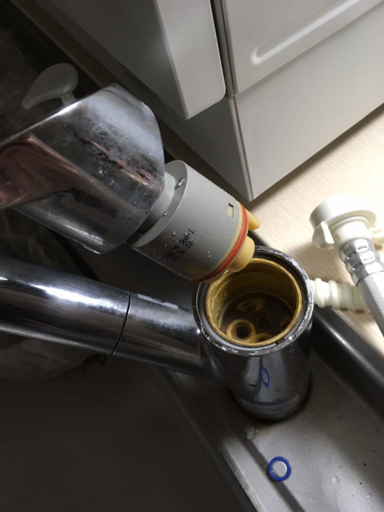 食洗機用に分岐水栓（タカギ社製水栓用STKD6／JH9024）を自分で 
