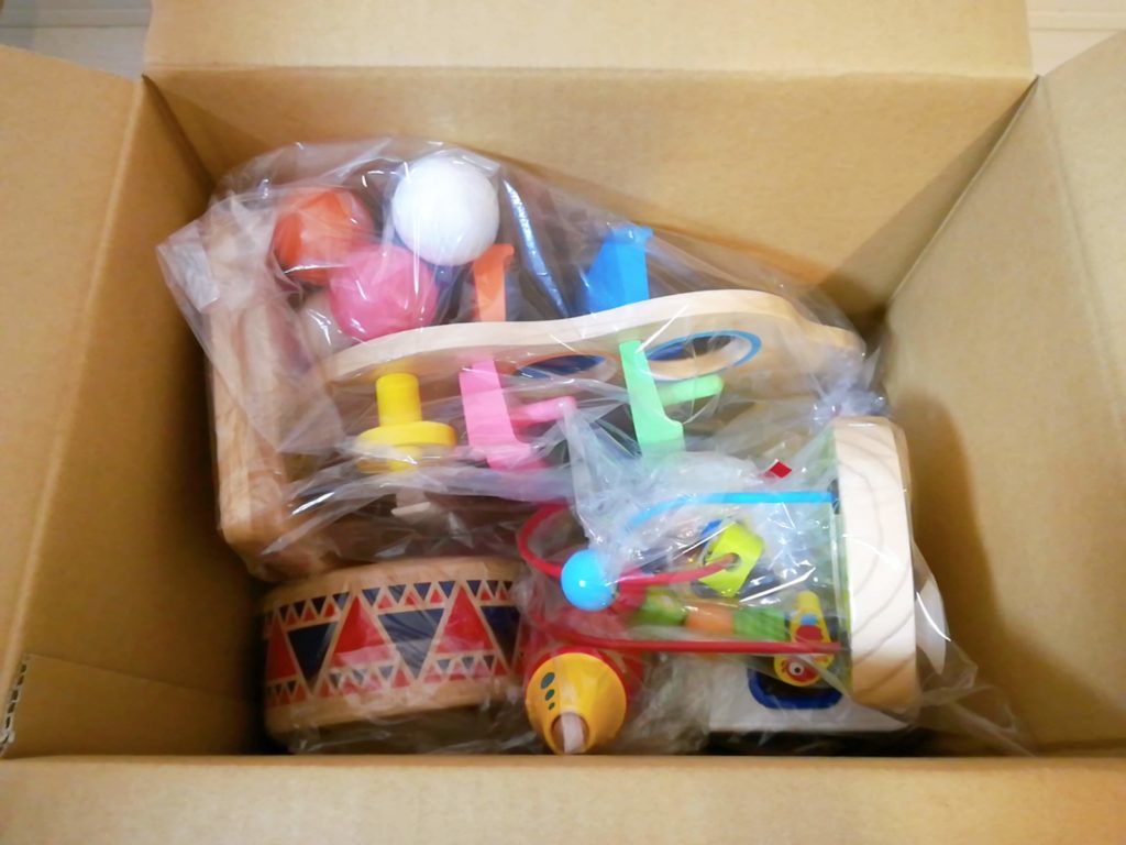 おもちゃレンタルサービス「TOYBOX(トイボックス)」から届いたおもちゃ