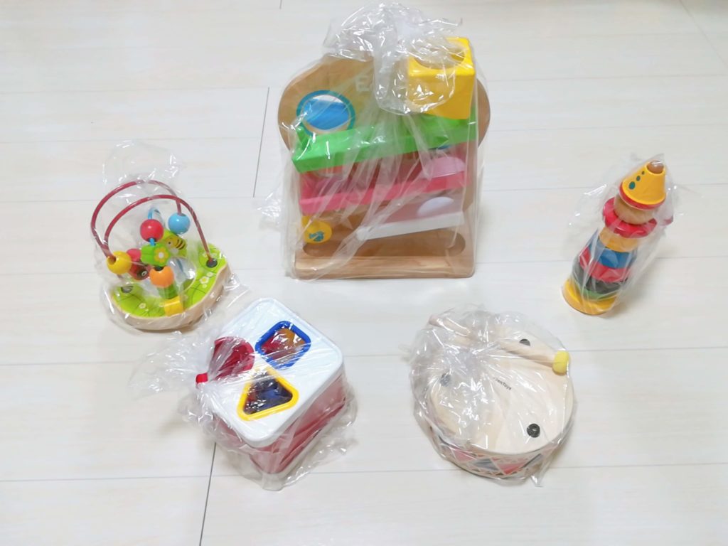 おもちゃレンタルサービス「TOYBOX(トイボックス)」から届いたおもちゃ