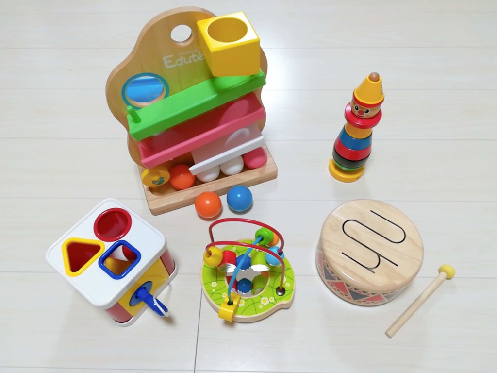 サブスクリプション型おもちゃレンタルサービス「TOYBOX(トイボックス)」でレンタルした知育玩具