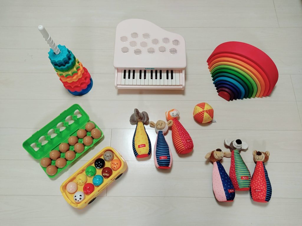 定額制おもちゃレンタルサービス（サブスク）IKUPLE（イクプル）でレンタルしたおもちゃ・知育玩具