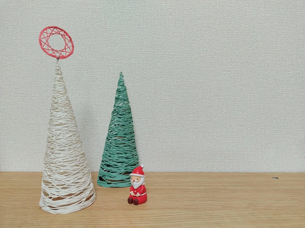 毛糸で作るクリスマスツリー 作り方ときれいに作るコツ 失敗談たくさん フルイク