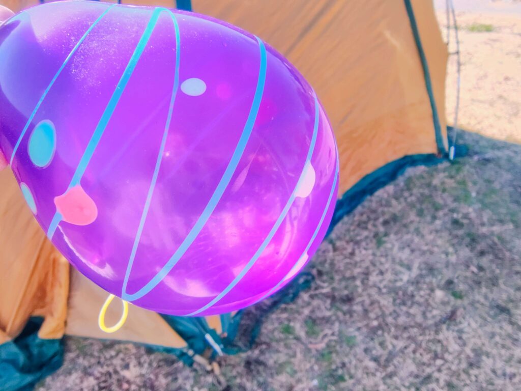 初心者キャンパーが初めての冬キャンプに挑戦:CAMPさくらの丘でいただいたヨーヨー