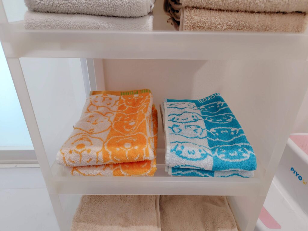 タオル収納を見た目がすっきりするように整える方法