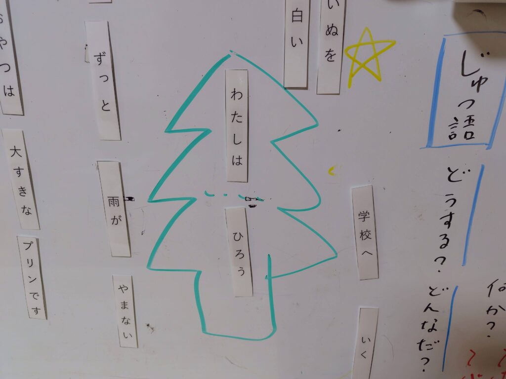 主語述語カードで小学2年生の苦手克服