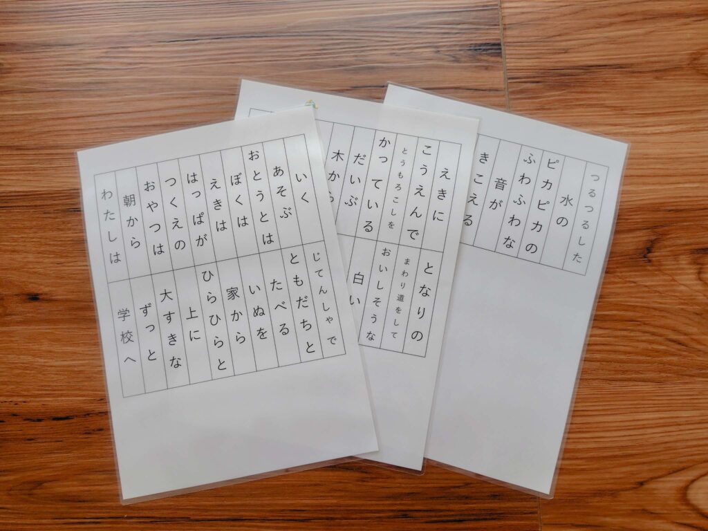 主語述語カードで小学2年生の苦手克服