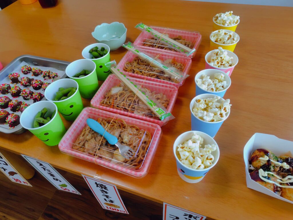 おうち夏祭りの食べ物